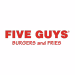 This official logo is used for five guys job vacancy